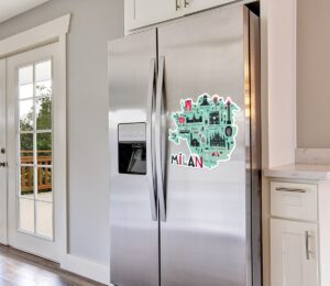 Magnetic sheets on the refrigerator - Labo Print