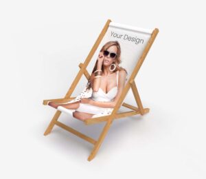 Personalised deck chairs - Labo Print