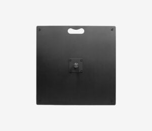 Platine carrée métallique Premium - 20kg50x50cm