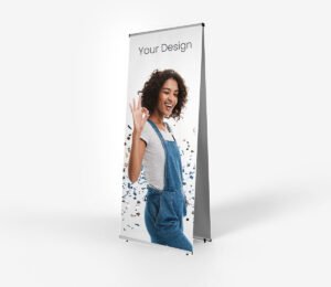 Printed double-sided L-Banner