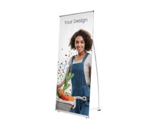 Printed single-sided L-Banner