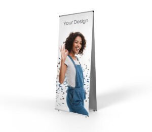 Printed double-sided L-Banner