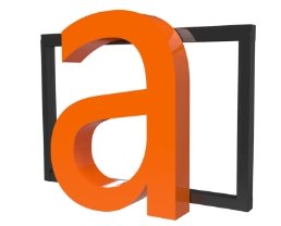 3D-Buchstaben - auf einem Aluminiumrahmen - Labo Print