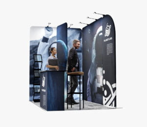 Booths L-Shape A 3 x 2 m - Labo Print - Printing house
