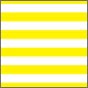 Girlanda wzór 3 - żółty w paski