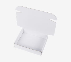 Just Fefco shipping - White packaging - Printing house Labo Print