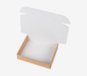 Just Fefco 427 shipping - Package box brow-white - Labo Print