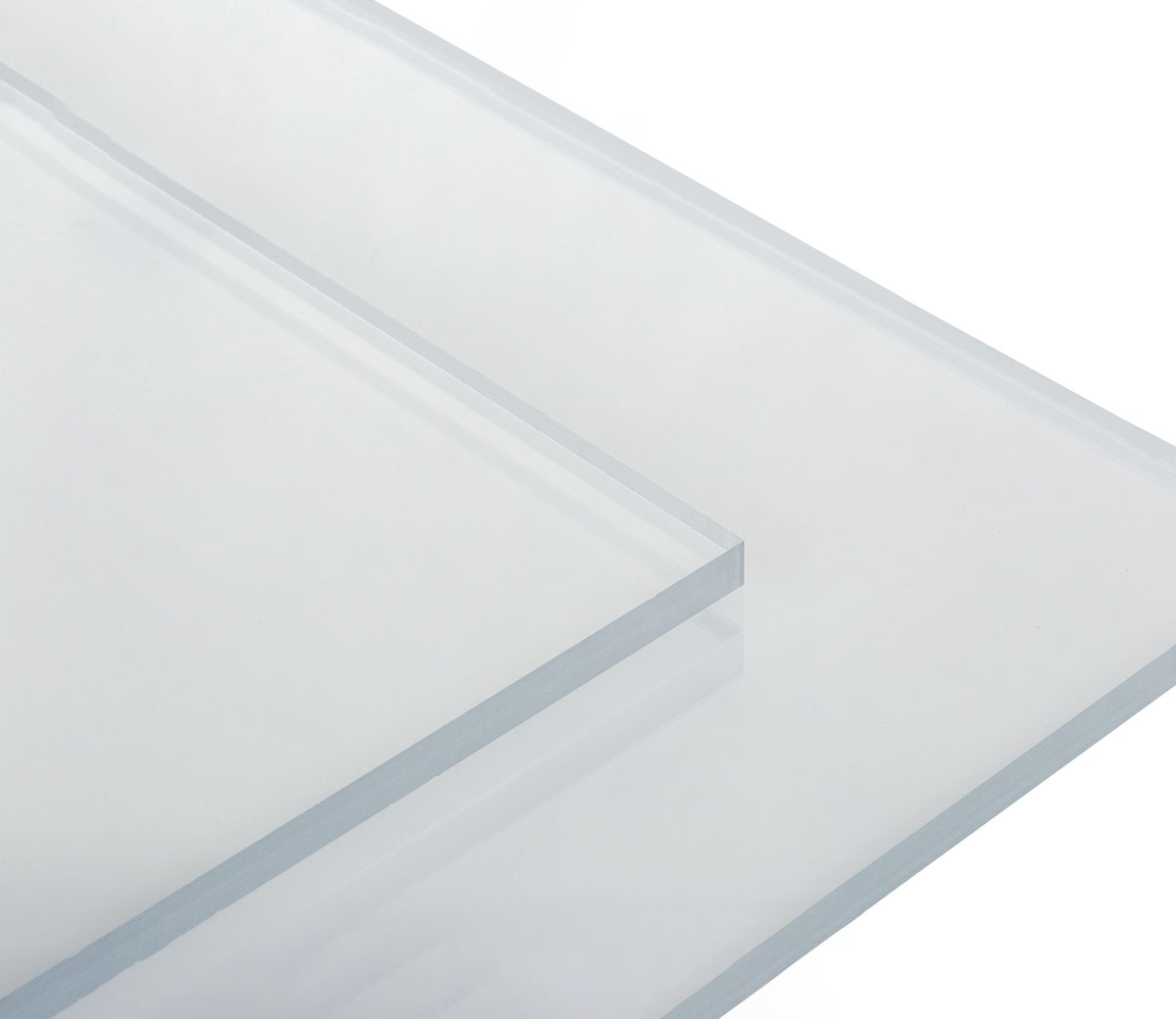 Plaque Plexiglass transparente adhésive 1 face 21x14,5cmx 3mm *NEUF*