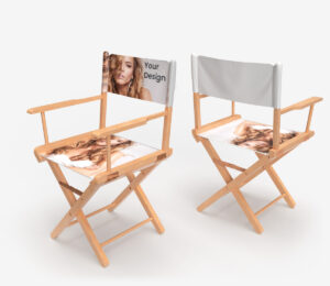 One-sided director's chair - Advertising - Labo Print