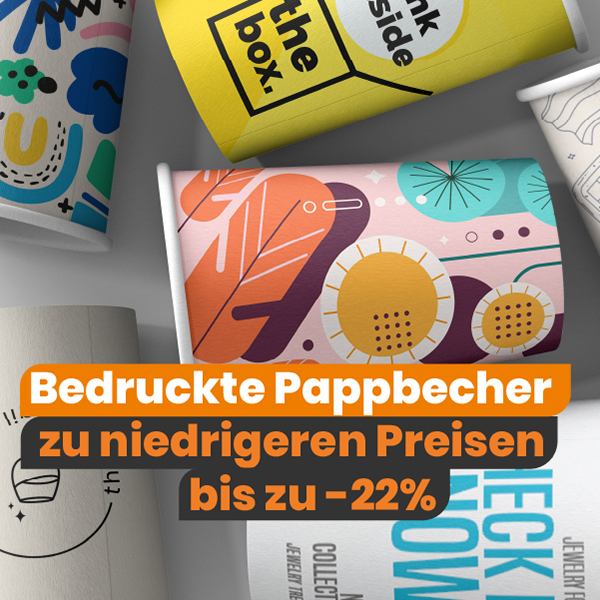 Pappbecher zu niedrigeren Preisen - Labo Print