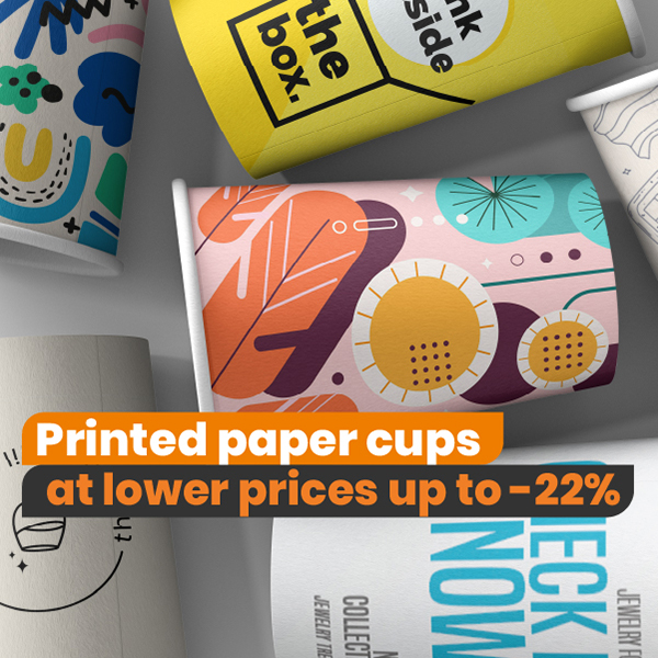 Paper cups at lower prices - Labo Print