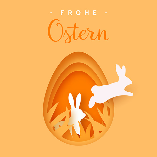 Frohe Ostern - Labo Print