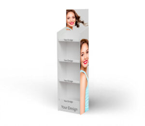 Stand Topper 1A - Cardboard display stand 41 x 28,50 x 131 cm