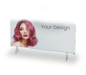 Crowd barrier cover - Polyester 200x180 - Labo Print