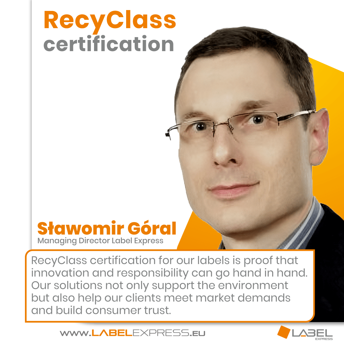 Certification RecyClass LaboPrint