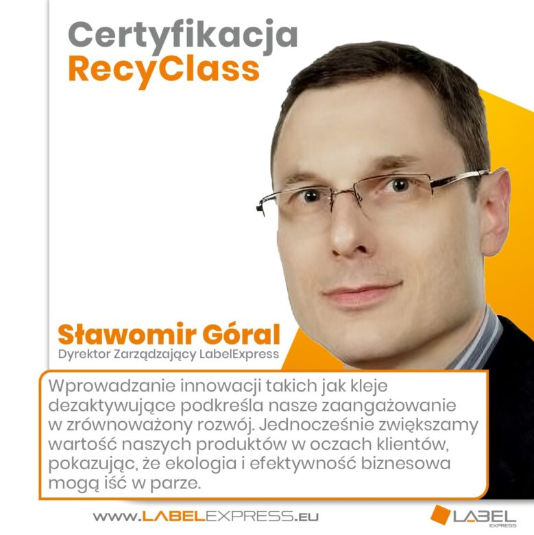 Certyfikacja RecyClass LaboPrint