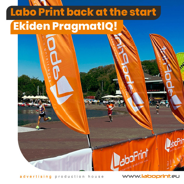 Labo Print at the start of Ekiden PragmatIQ 2025! - LaboPrint