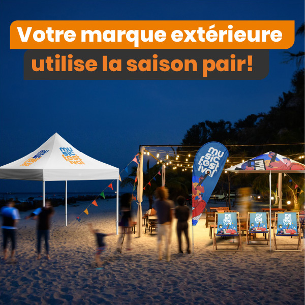 Saison des evenements en plein air - LaboPrint