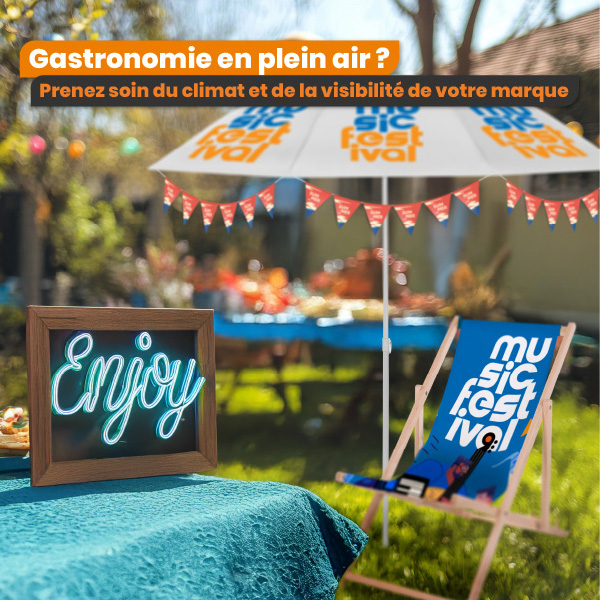 Produits publicitaires pour le secteur de la restauration - LaboPrint