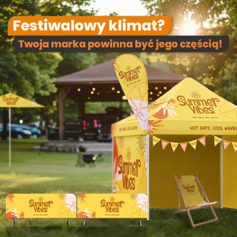 Produkty reklamowe na letnie festiwale - LaboPrint