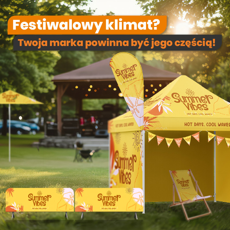 Produkty reklamowe na letnie festiwale - LaboPrint