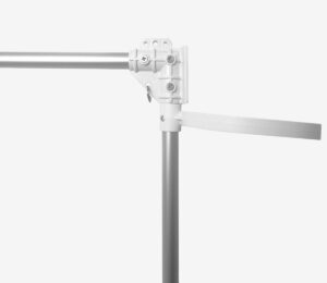 Windtracker Standard Weiß - Kunststoffklemme - Labo Print