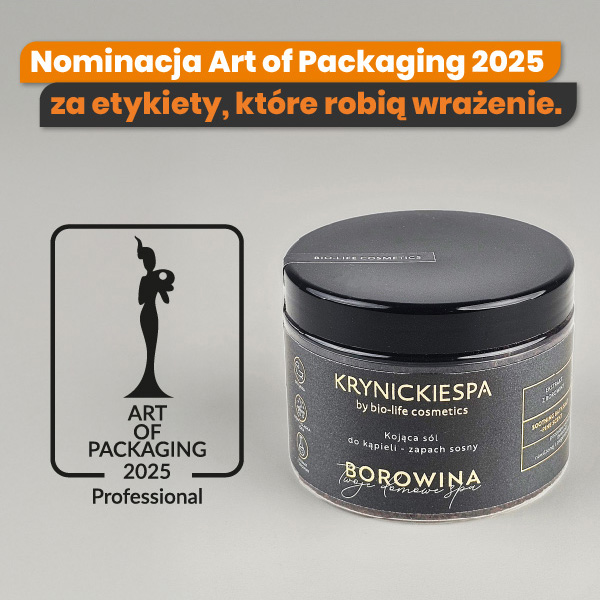 Nominacja w konkursie Art of Packaging 2025 - LaboPrint