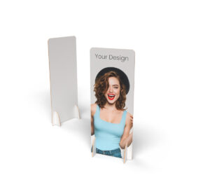 Werbe-Pappdisplay 60 x 150 cm - Wabenkarton - L09962- LaboPrint