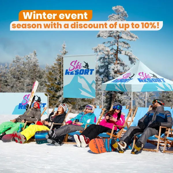 Winter Event Season – up to 10% off and a special offer on deckchairs!