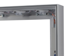 Rame aluminiu iluminate