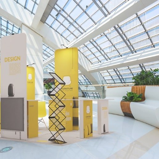 Utstallningssystem och massmontrar