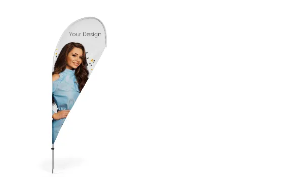 Steaguri beachflag Long Life - unilaterale categorie Labo Print