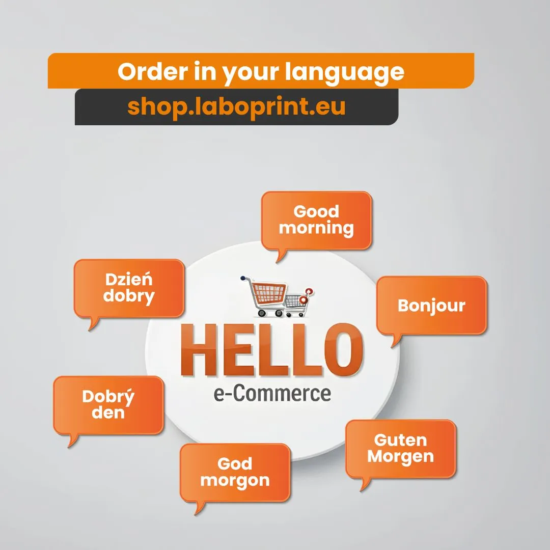 Haz tu pedido en tu idioma: las nuevas tiendas de shop.laboprint.eu ya están disponibles.