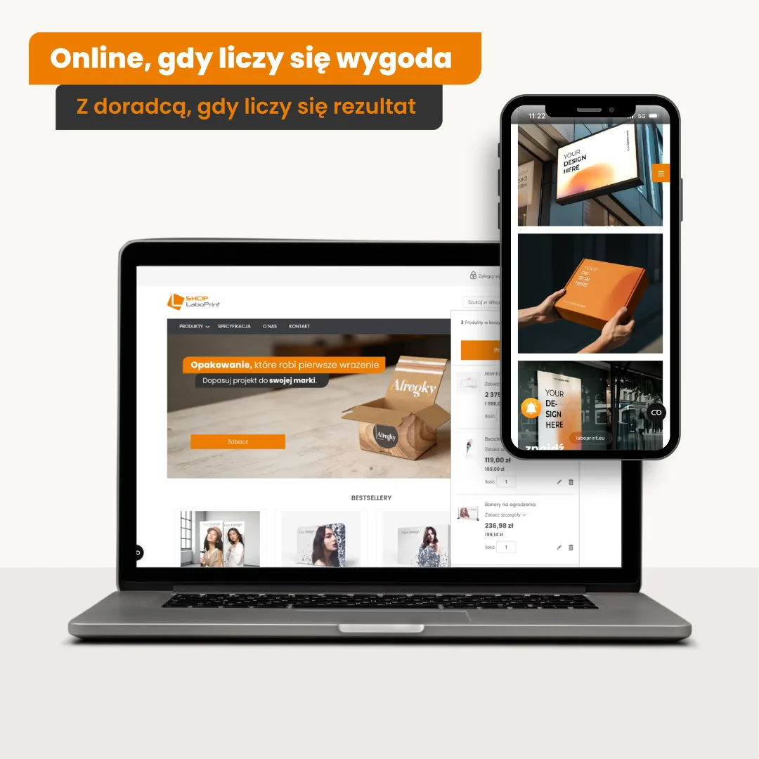 Online gdy liczy się wygoda - Labo Print