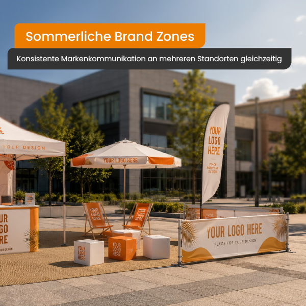 Sommerliche Brand Zones - Labo Print