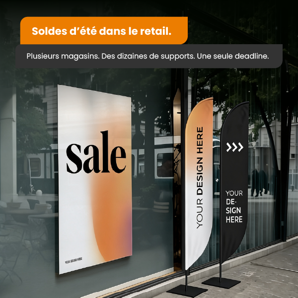 Soldes d'été dans le retail - Labo Print