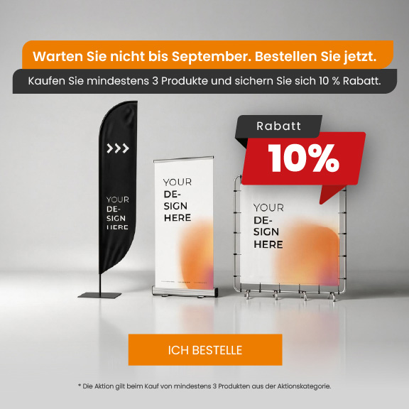 Aktion für Werbemittel mob – Shop Labo Print