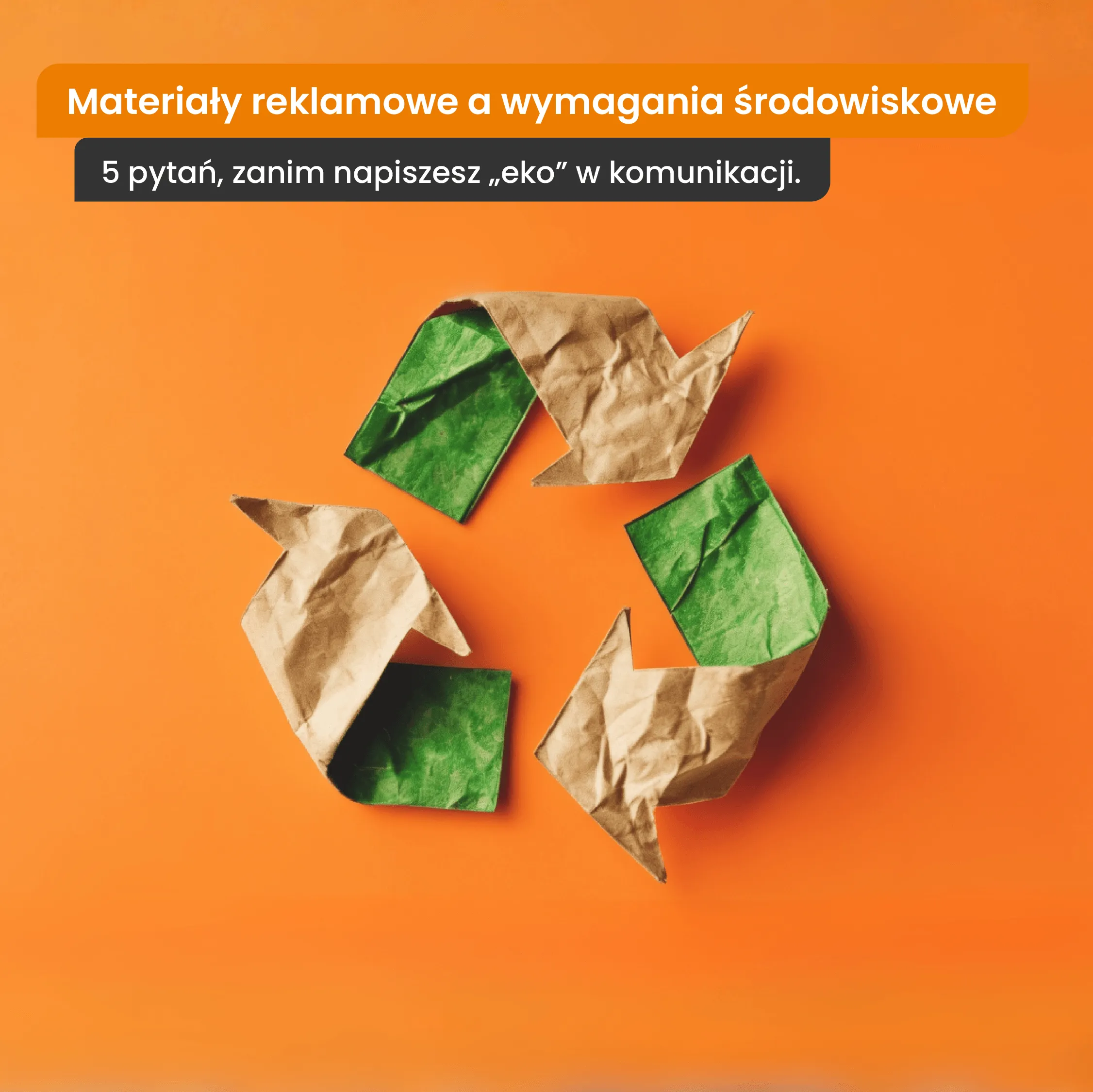 Materiały reklamowe a ekologia - Labo Print