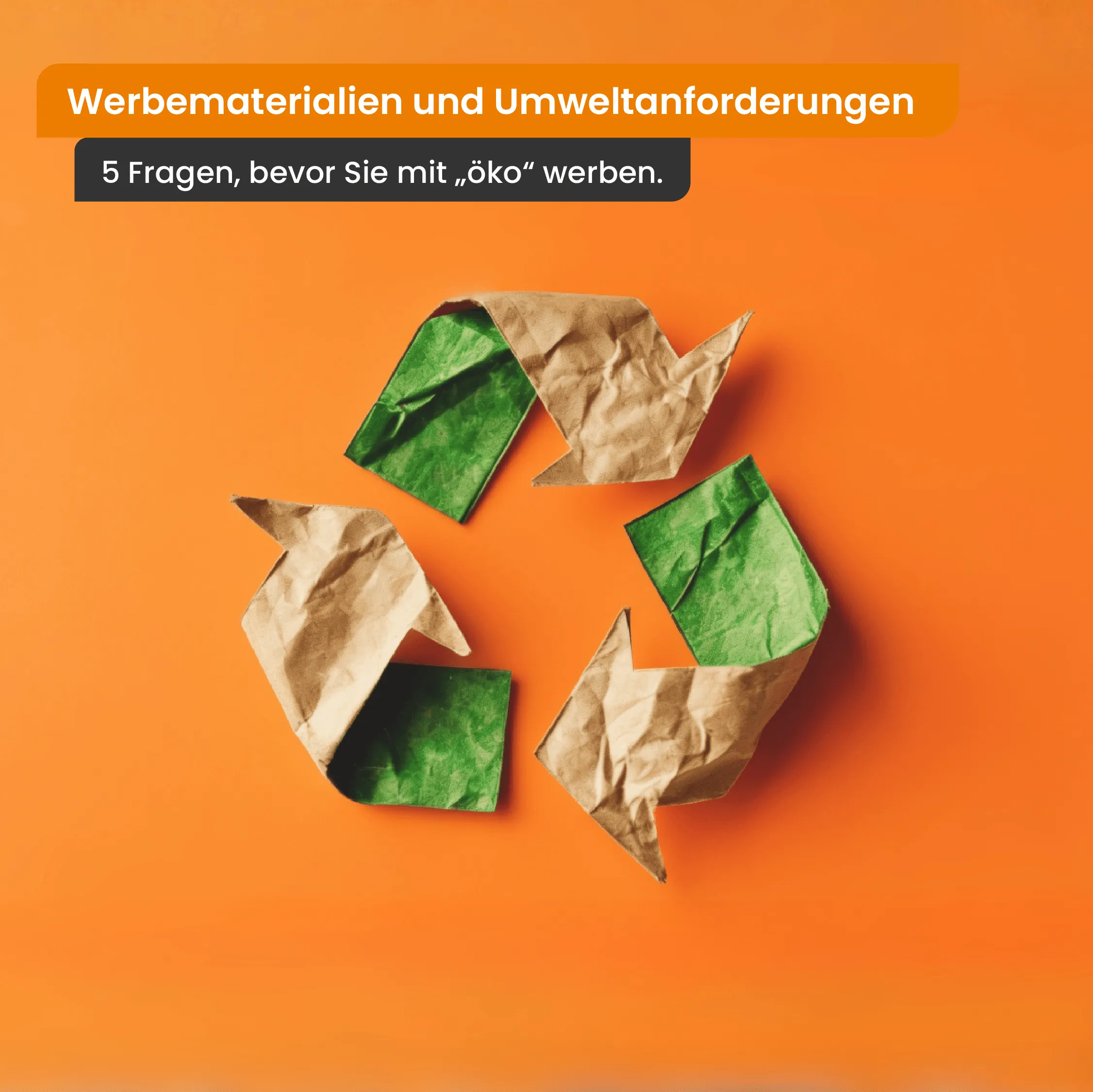 Nachhaltige Werbematerialien - 5 Fragen an die Druckerei - Labo Print