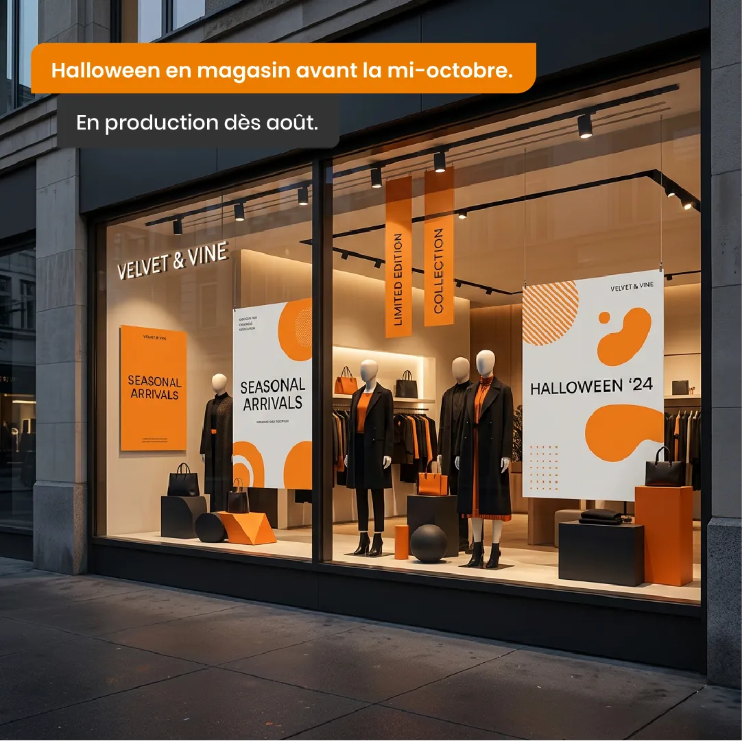 Halloween dans le commerce de détail