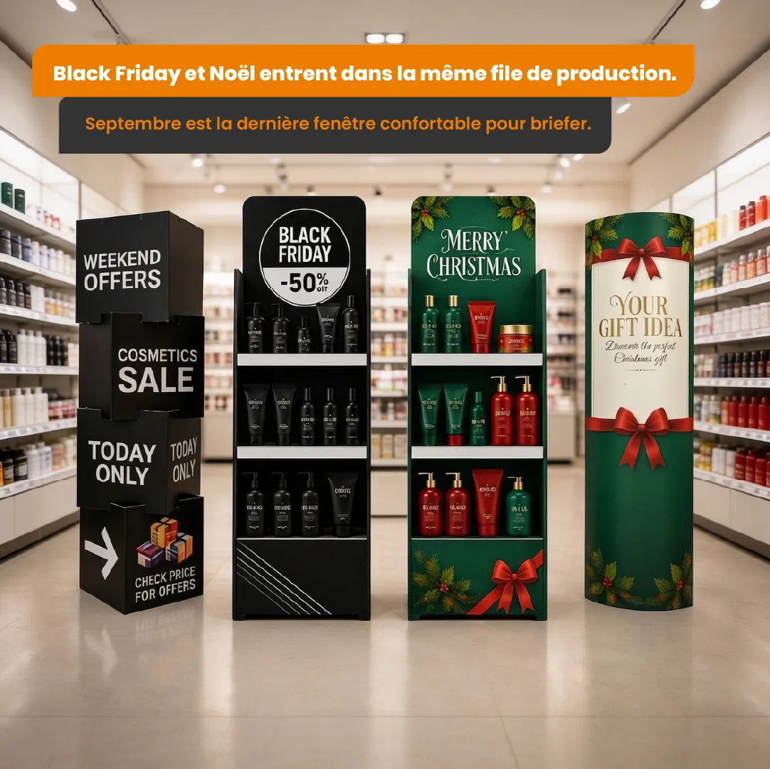 Black Friday et Noël — septembre est la dernière fenêtre confortable pour briefer