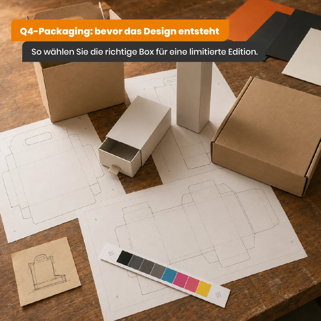 Planen Sie Geschenkverpackungen für Q4? Erfahren Sie, warum die richtige Box-Konstruktion vor dem Grafikdesign gewählt werden sollte.